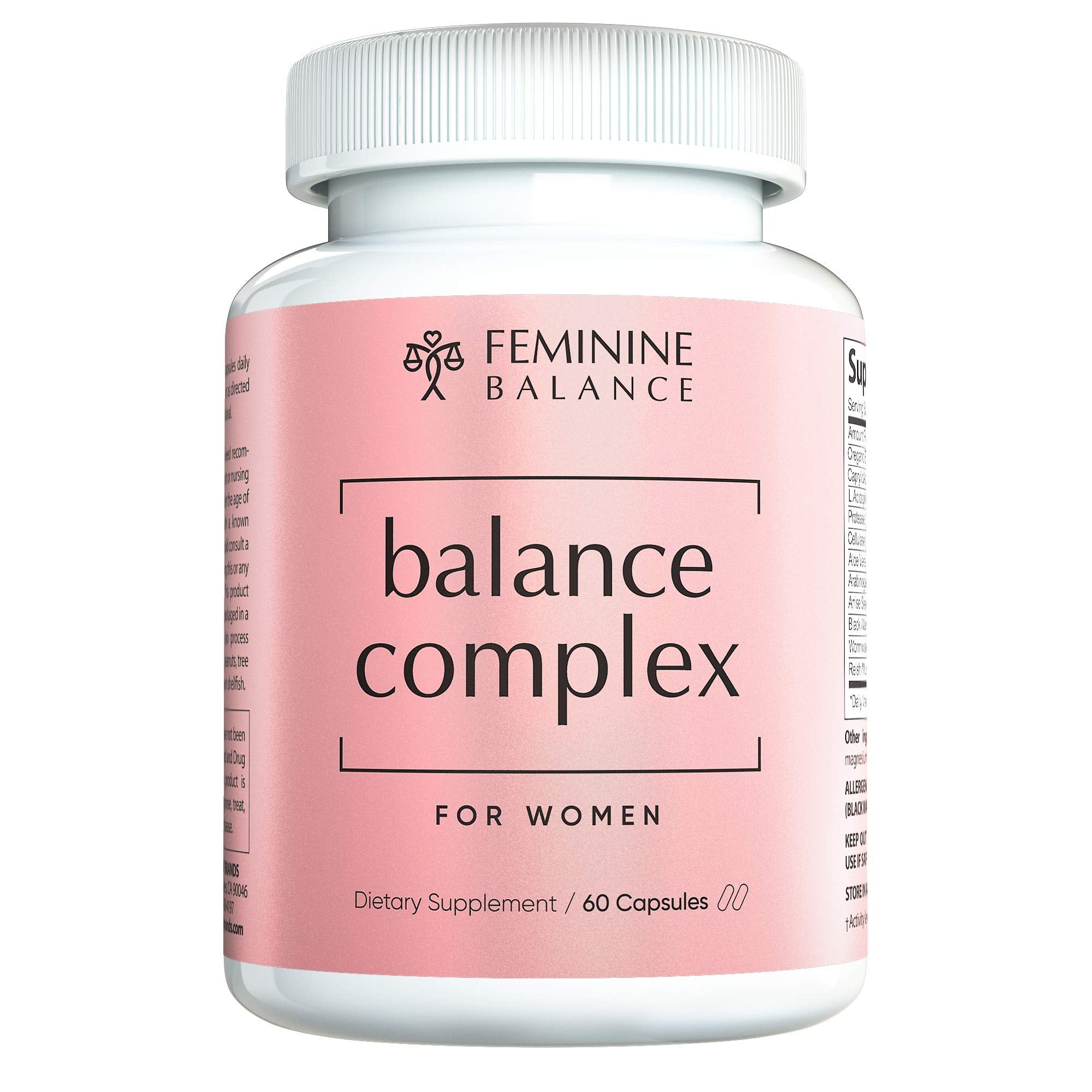 Instant Brands Balance Complex bottle front view supports daily vaginal health