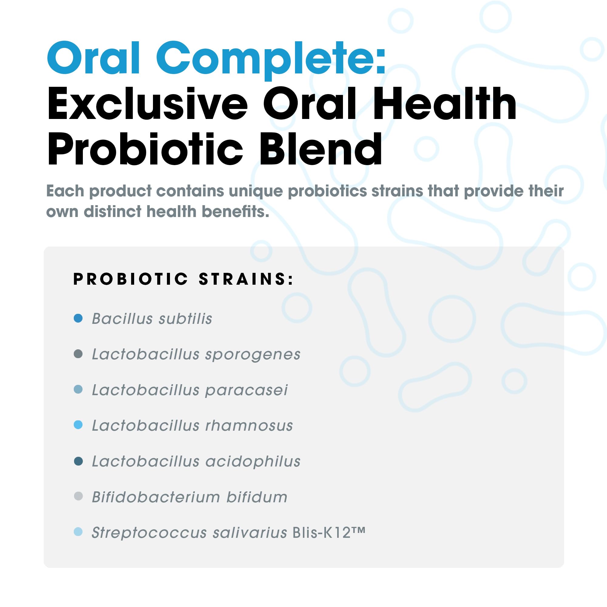 Instant Brands Oral Complete GMP-certified seal on packaging