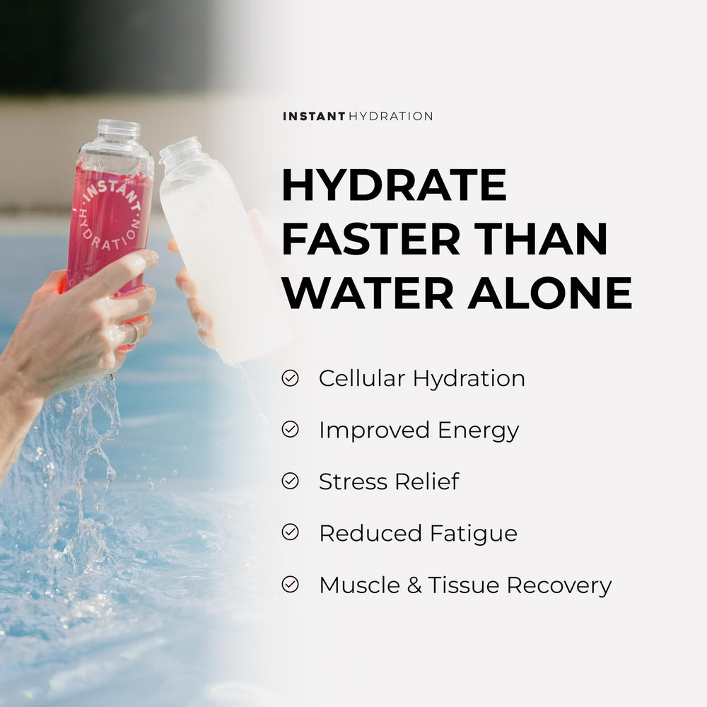 Instant Hydration lab-tested formula image conveys safety and quality.