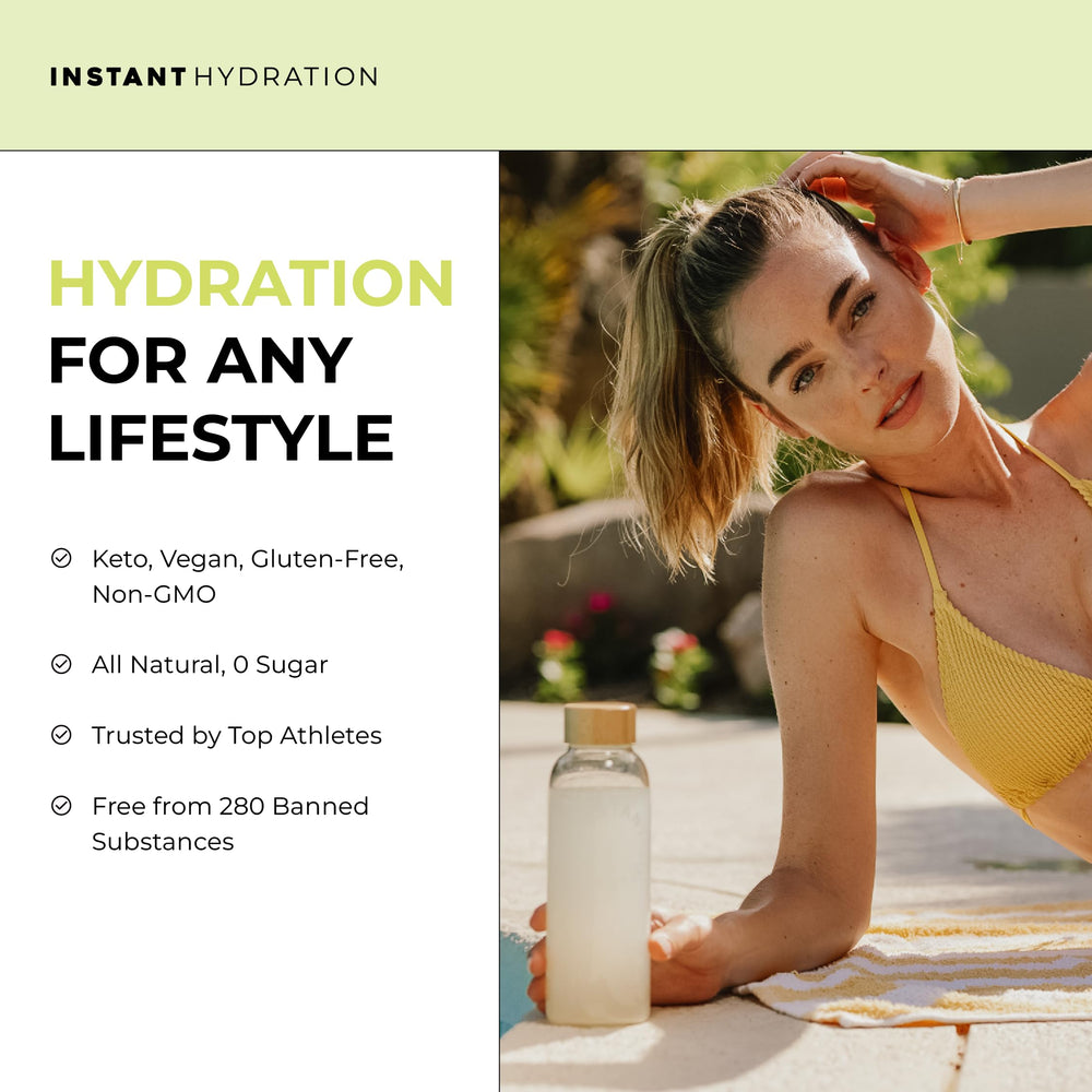 Instant Hydration Sea salt grains close-up highlighting mineral-rich hydration support