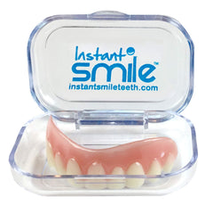 Ultra thin flex technology on Instant Smile upper teeth