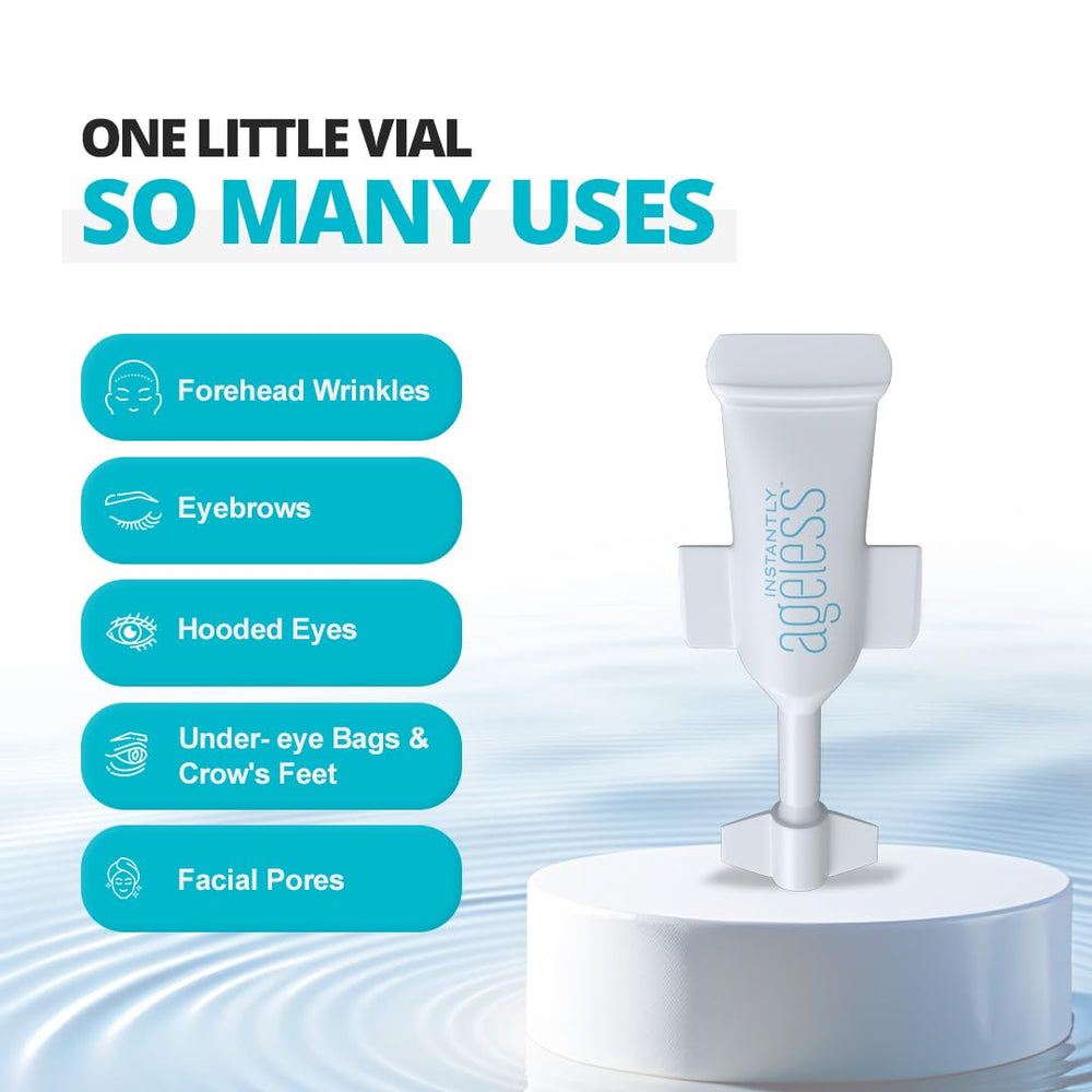 Instantly Ageless face lift formula hydrates and brightens the eye area.