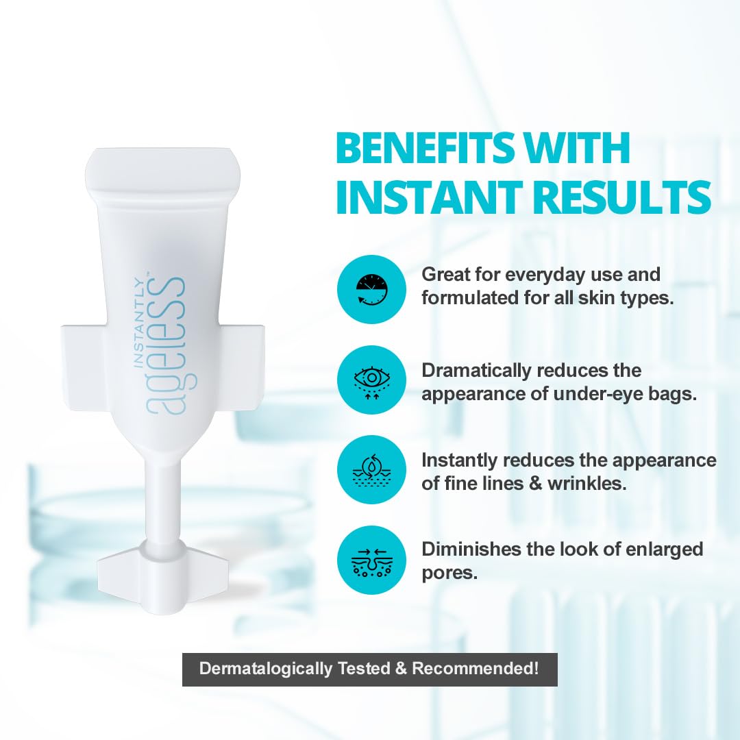 Instantly Ageless five-vial set offers multiple applications.