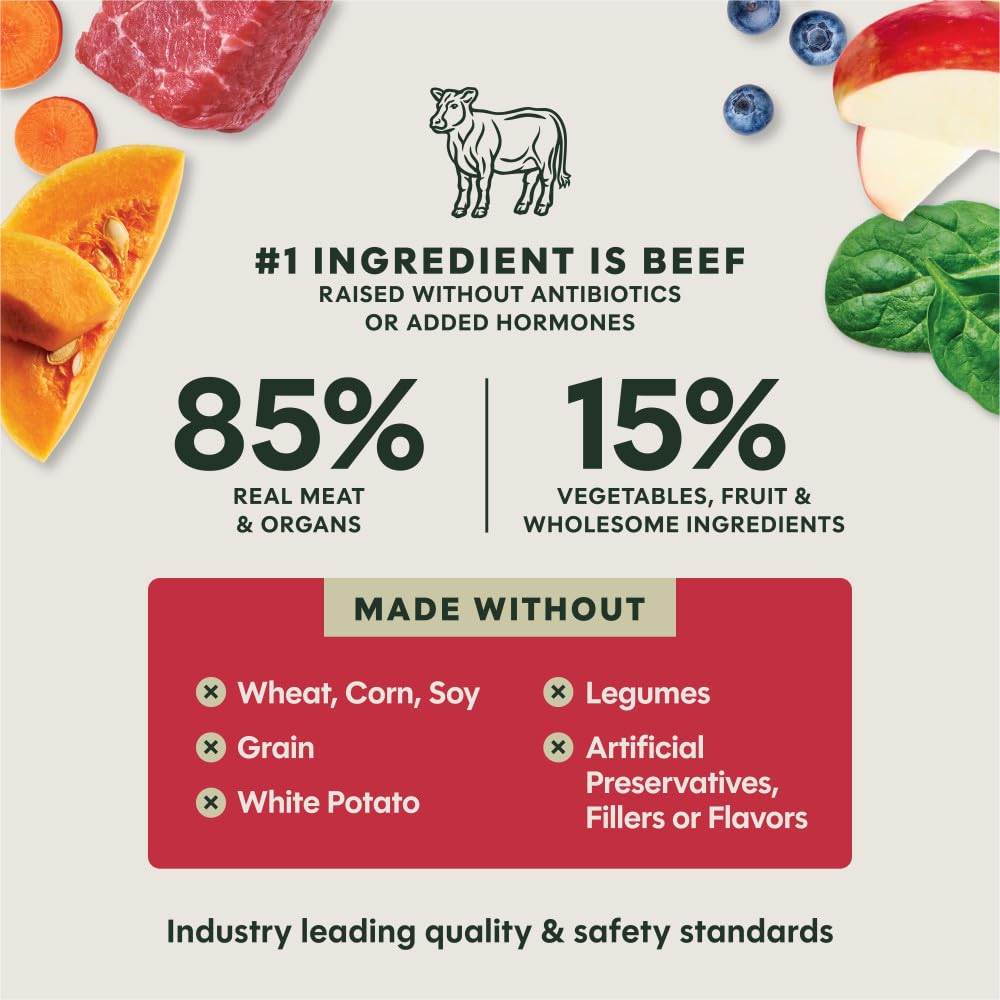 Instinct FreshDried Bites USA-made seal communicates quality and traceable sourcing.