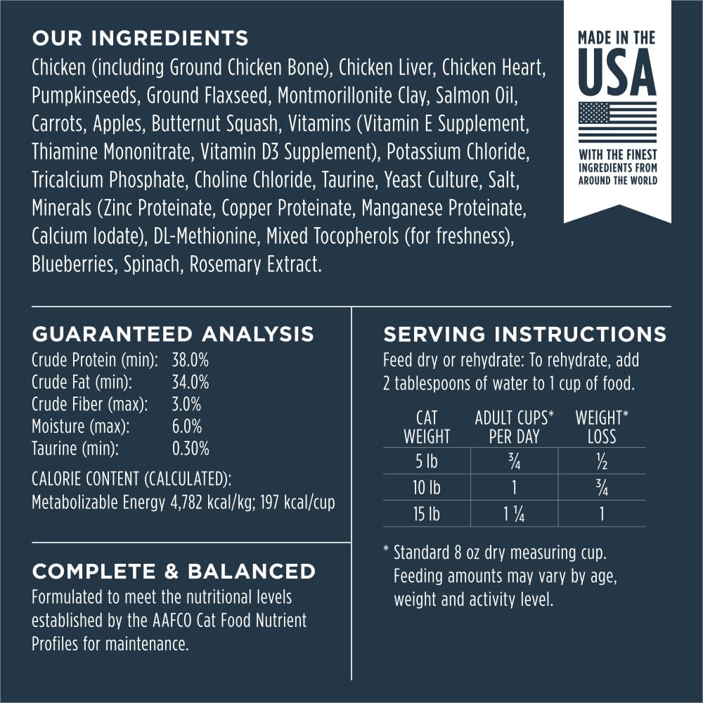 Instinct packaging front view—sturdy, shelf-friendly cat food packaging.