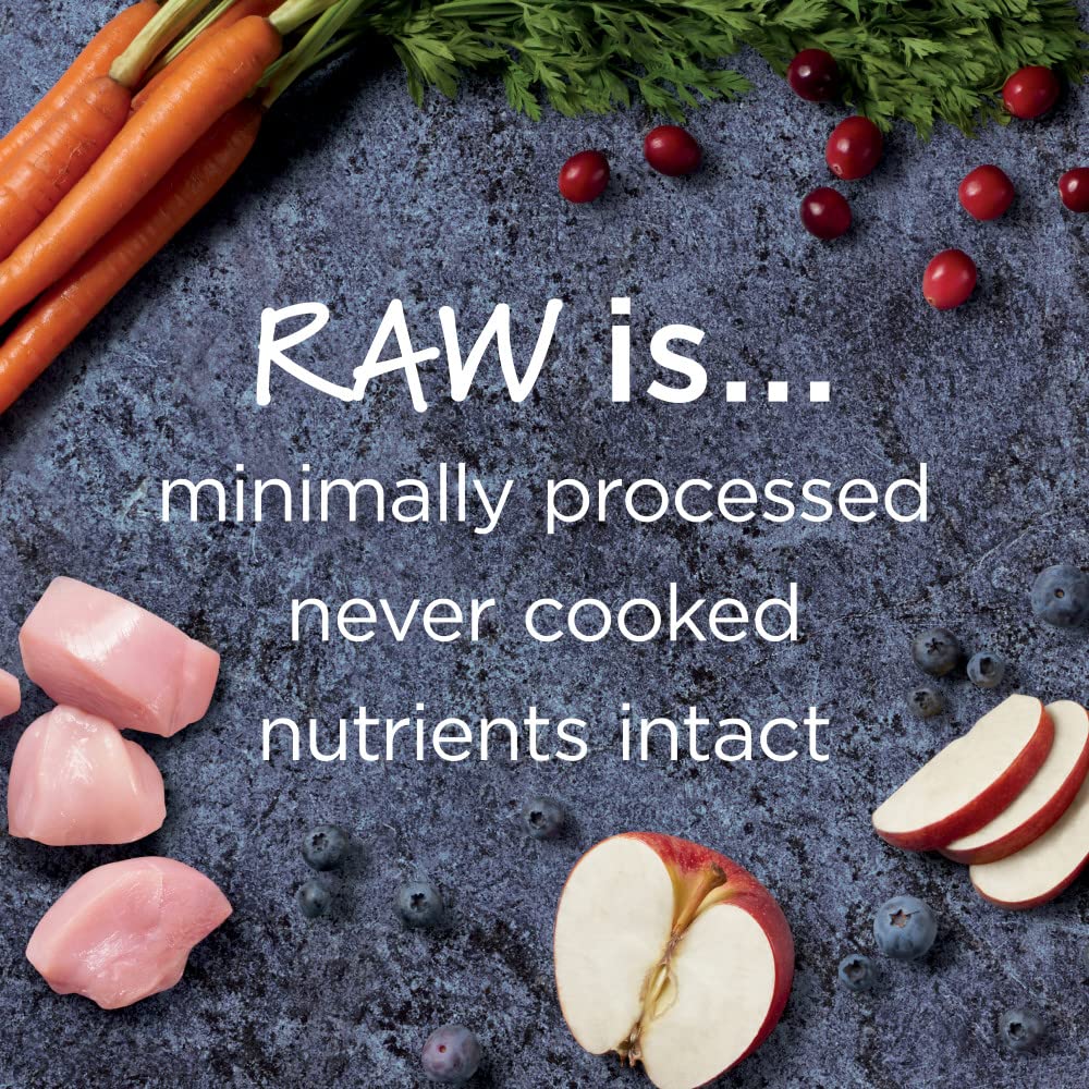 Probiotics hint on the packaging suggests digestive support from Instinct Raw Boost.