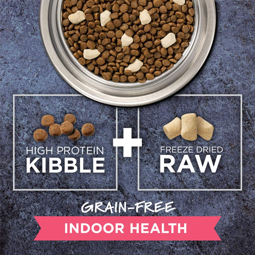 Rabbit bites visible in Instinct Raw Boost emphasize high-quality protein source.