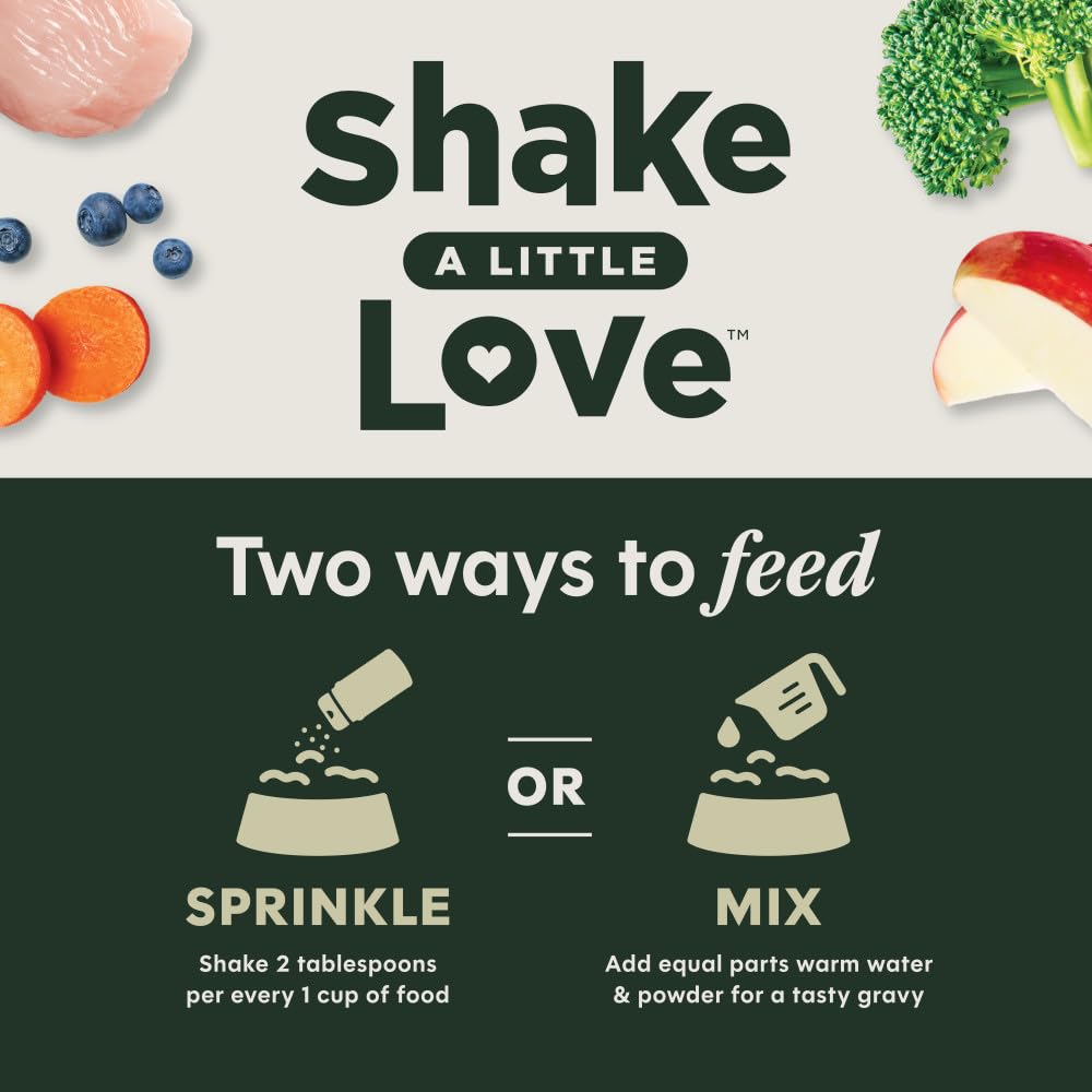 Instinct RawBoost Shakers grain-free formula free from common fillers.