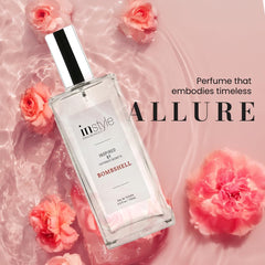 InStyle Fragrances EDT spray close-up showing a silky mist