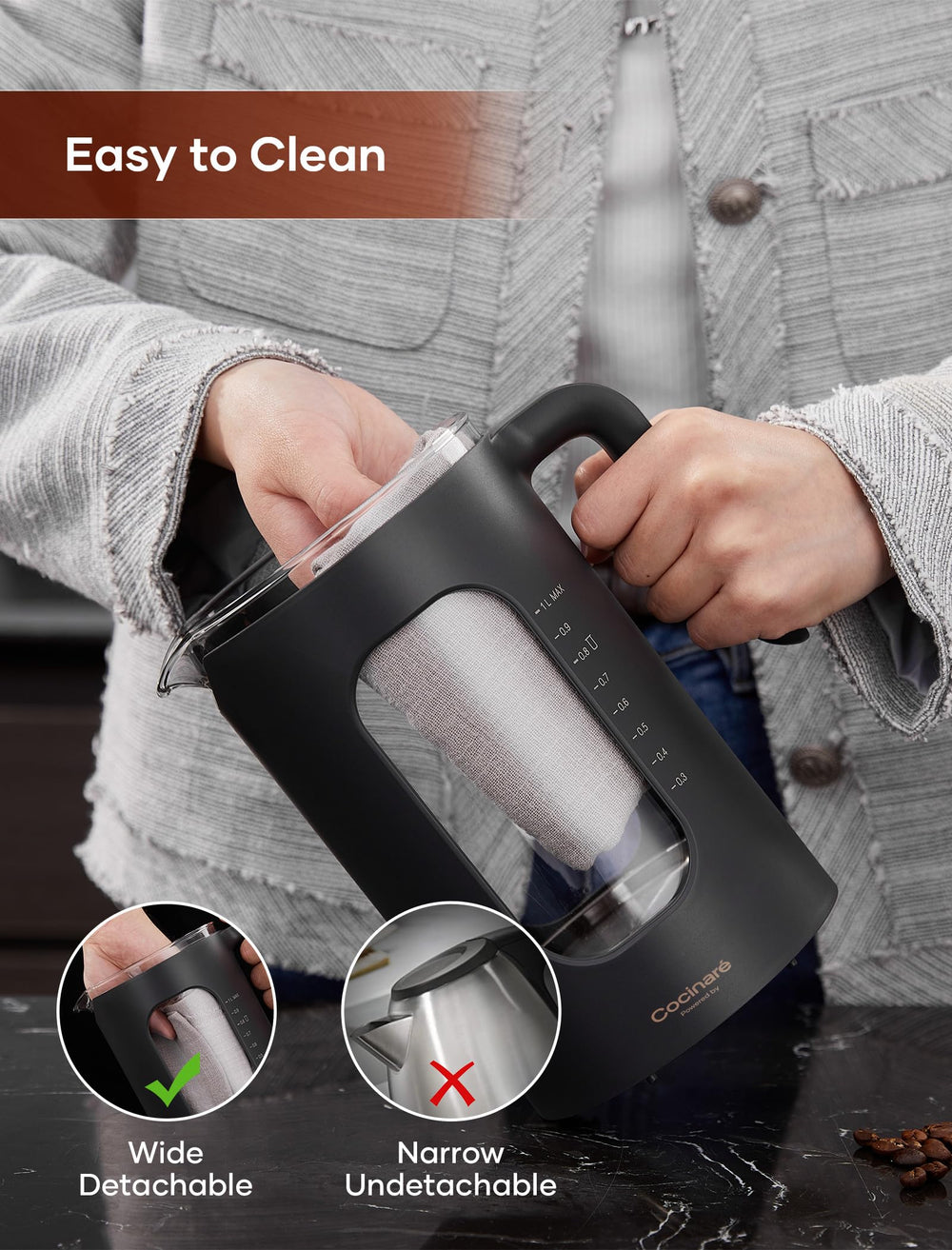 intasting anti-scalding lid for safe handling