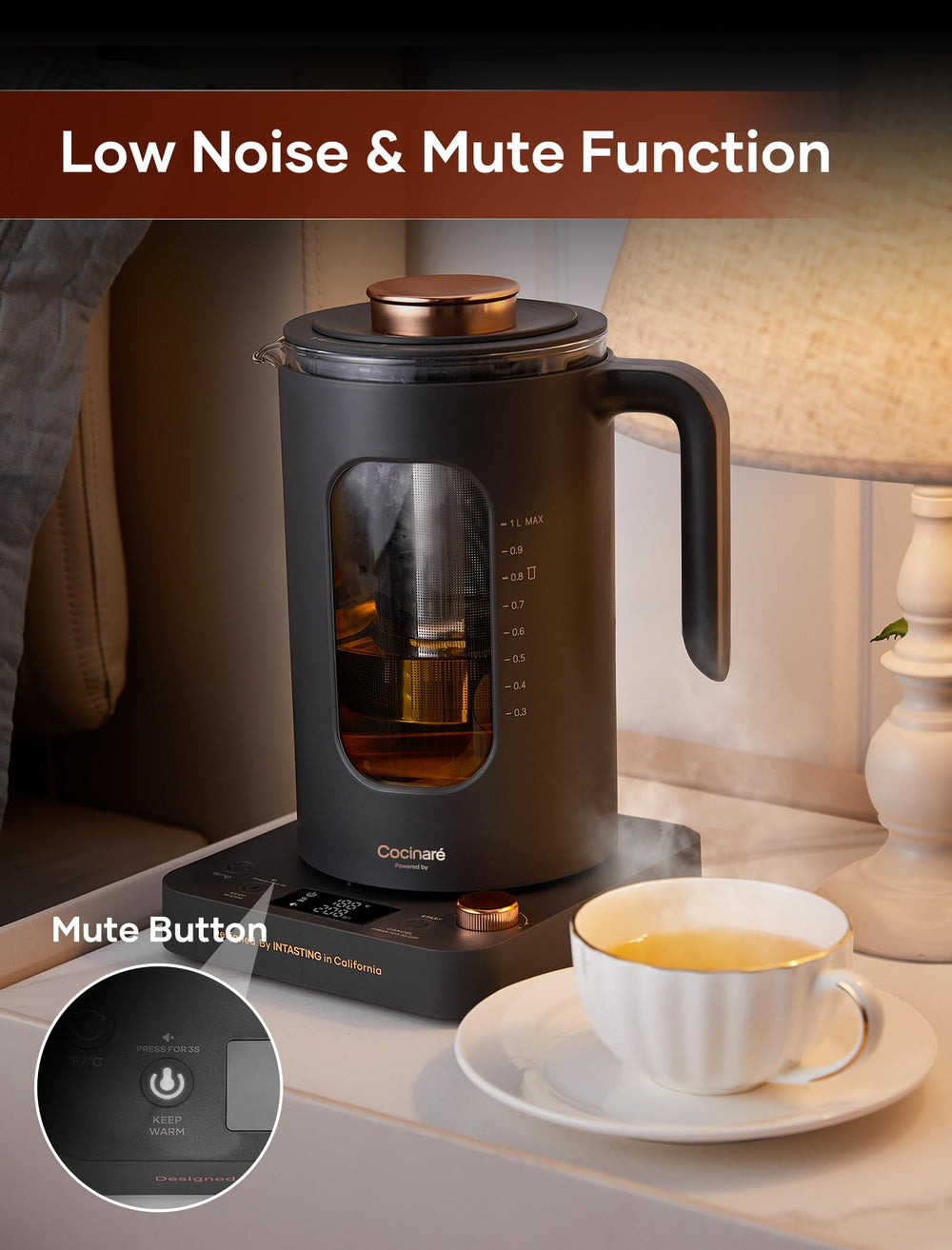 intasting dual-shell design improves heat management