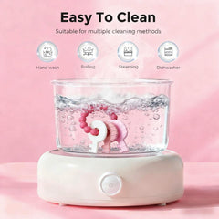 Intatikoo teether is dishwasher-safe and easy to clean.