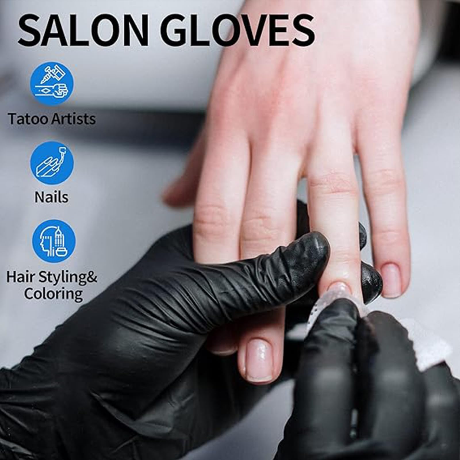 Intco Basic Medical gloves with textured fingertips for secure grip