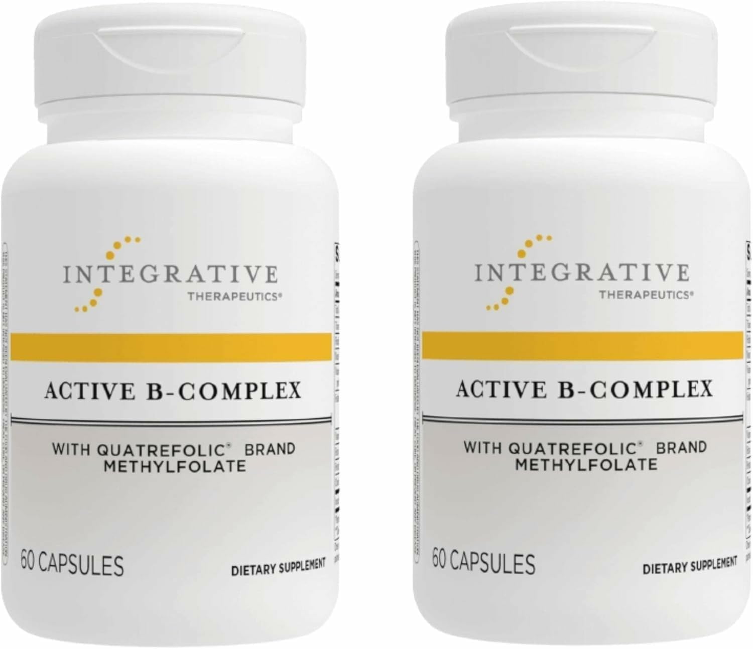 Integrative Therapeutics Active B-Complex bottle on shelf supports energy and immune function.