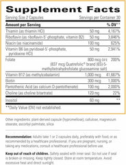 Integrative Therapeutics Active B-Complex capsules ready for daily use.