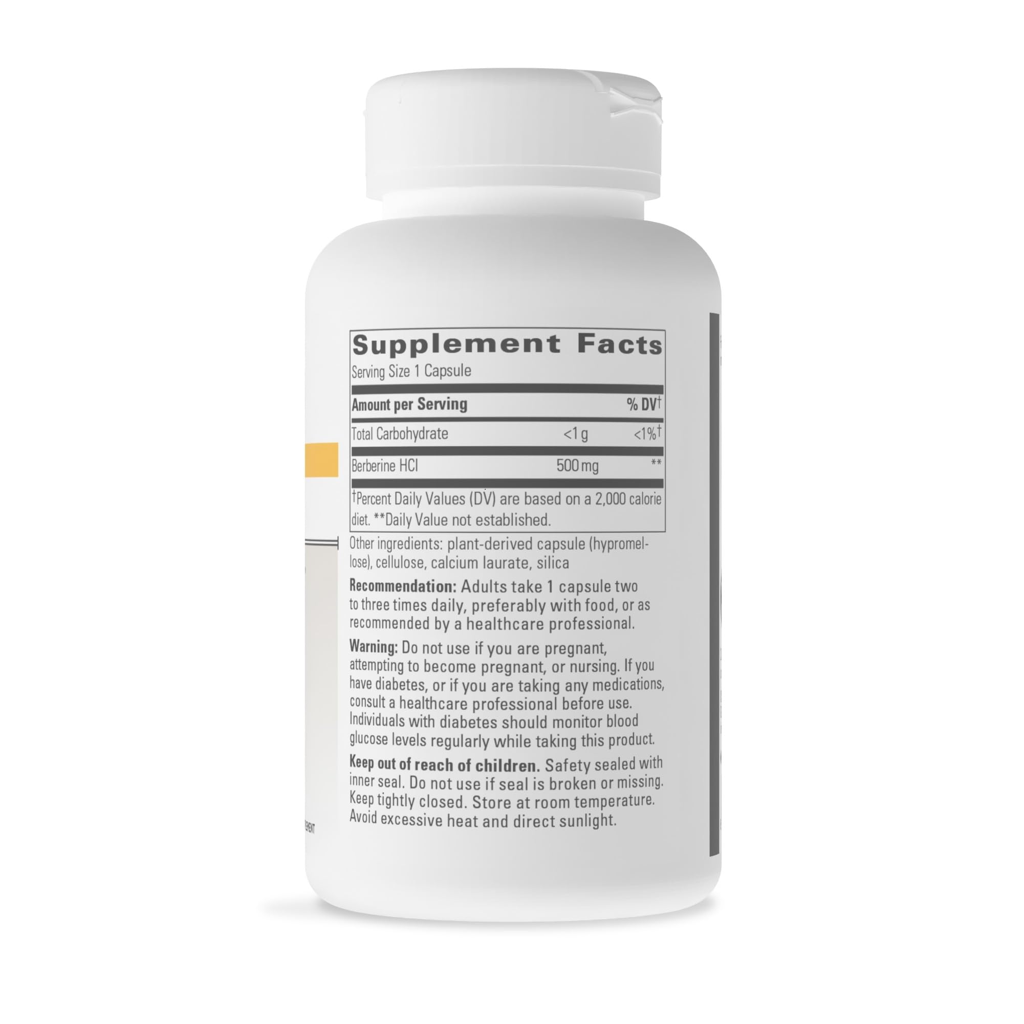 Integrative Therapeutics Berberine capsules pack shows easy daily dosage for metabolic wellness