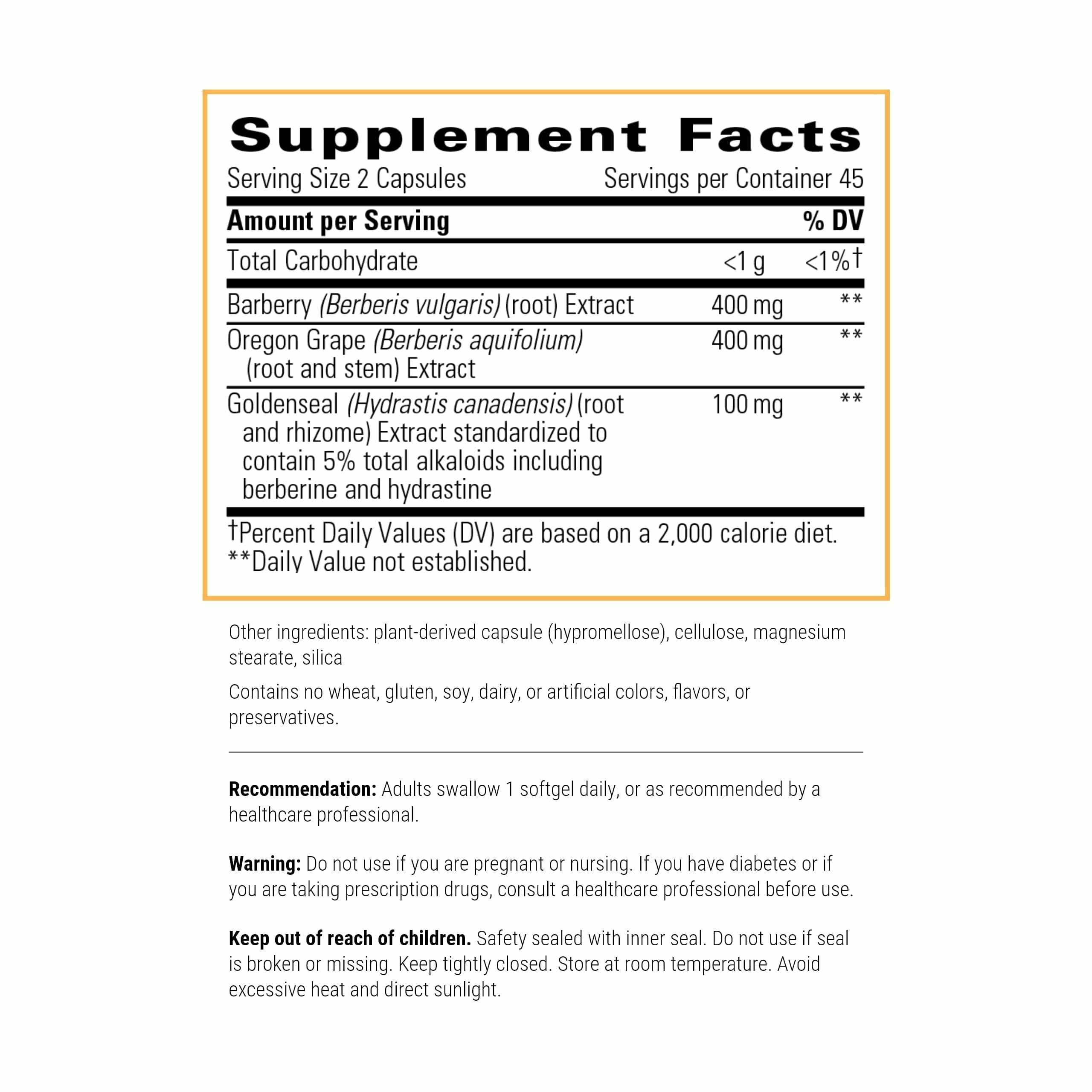 Integrative Therapeutics Berberine Complex capsules ready for daily digestive balance routine