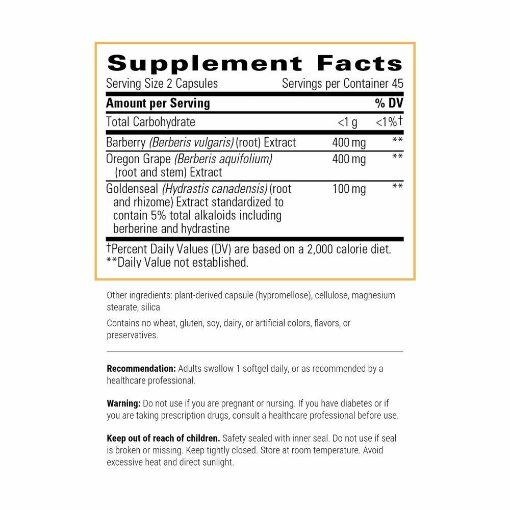 Integrative Therapeutics Berberine Complex capsules ready for daily digestive balance routine