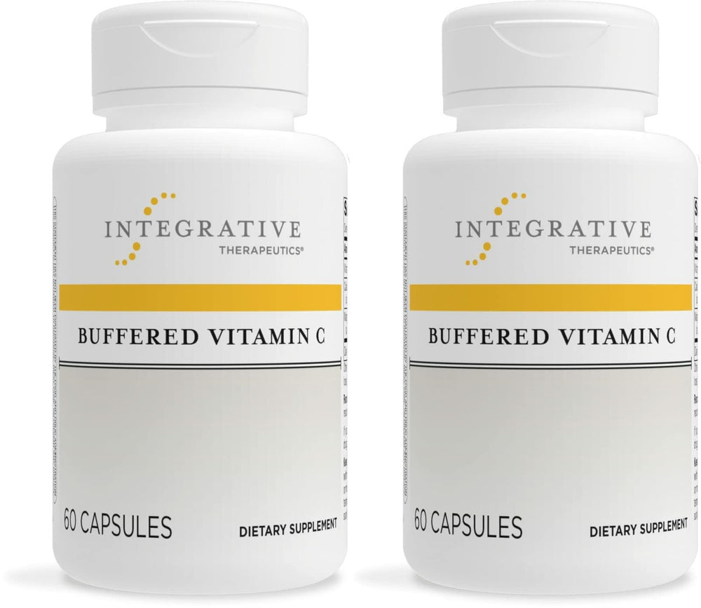 Integrative Therapeutics Buffered Vitamin C bottle supports daily immune health and antioxidant routine