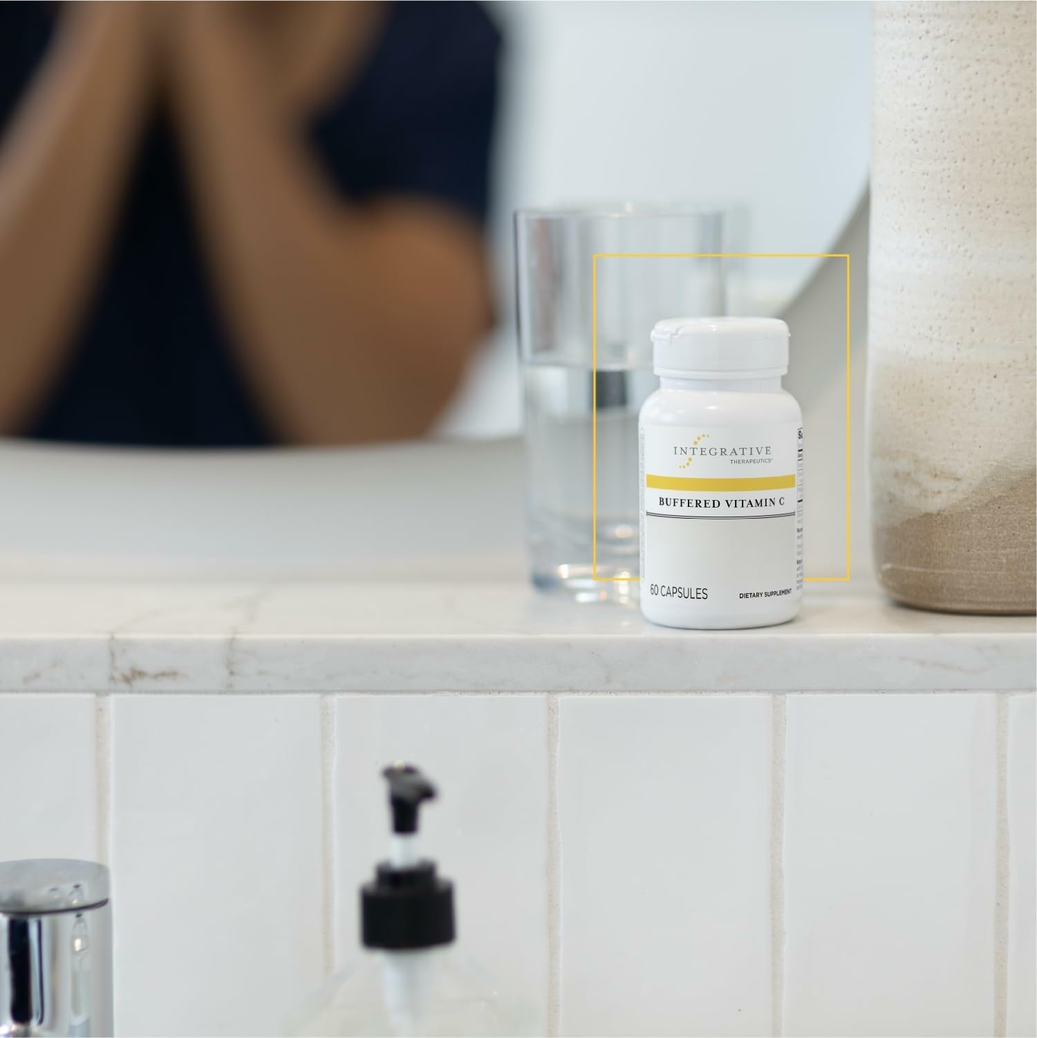Integrative Therapeutics Buffered Vitamin C promotes skin health and collagen support
