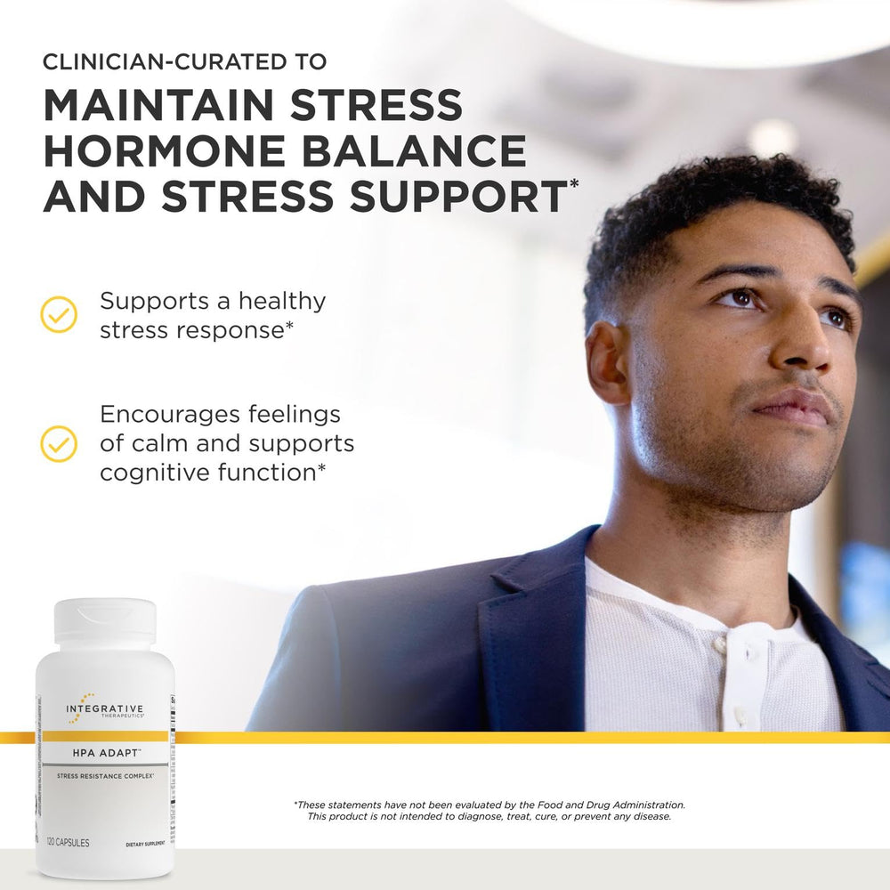 Integrative Therapeutics HPA Adapt capsules closeup for easy daily use.