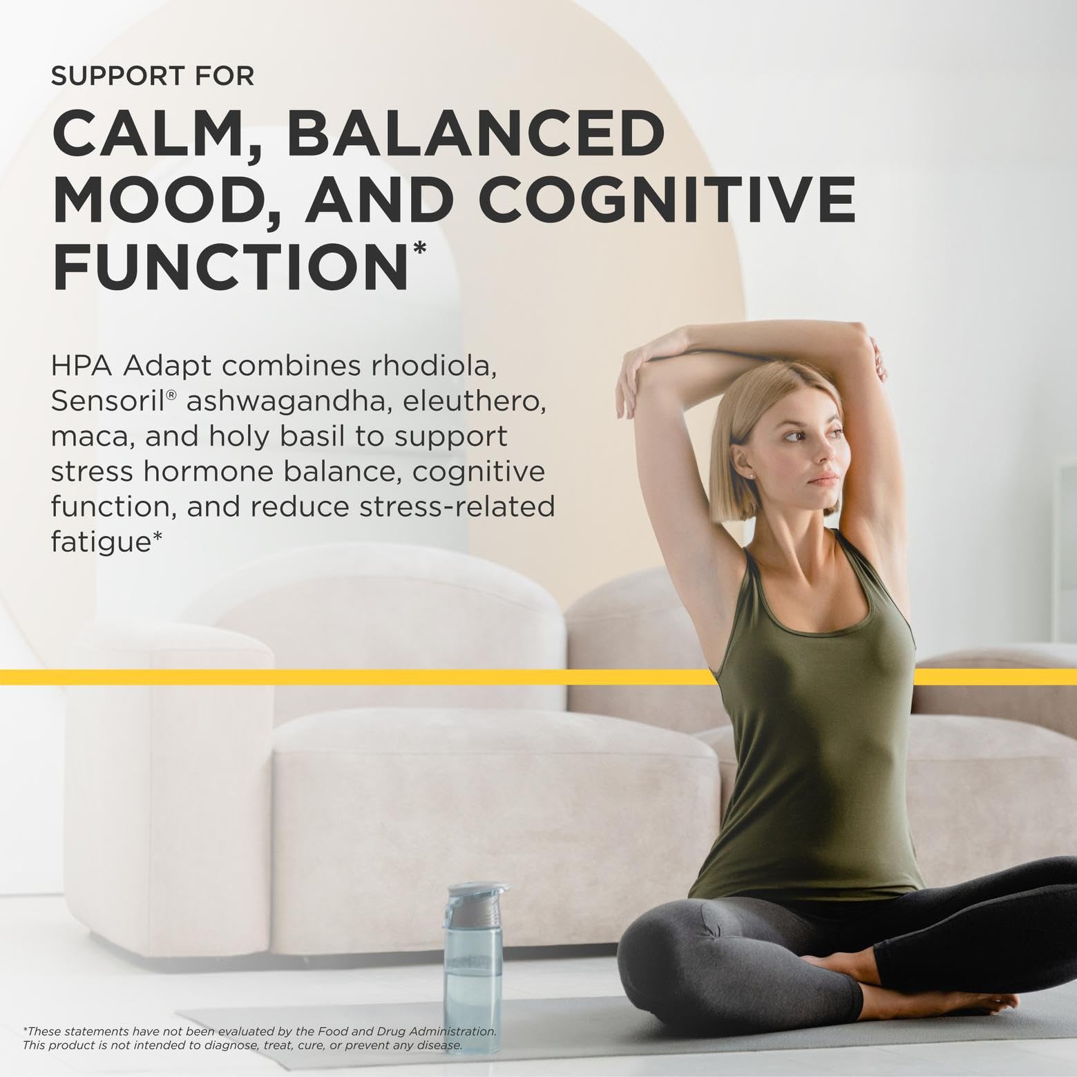 Integrative Therapeutics HPA Adapt ingredients ashwagandha visual.