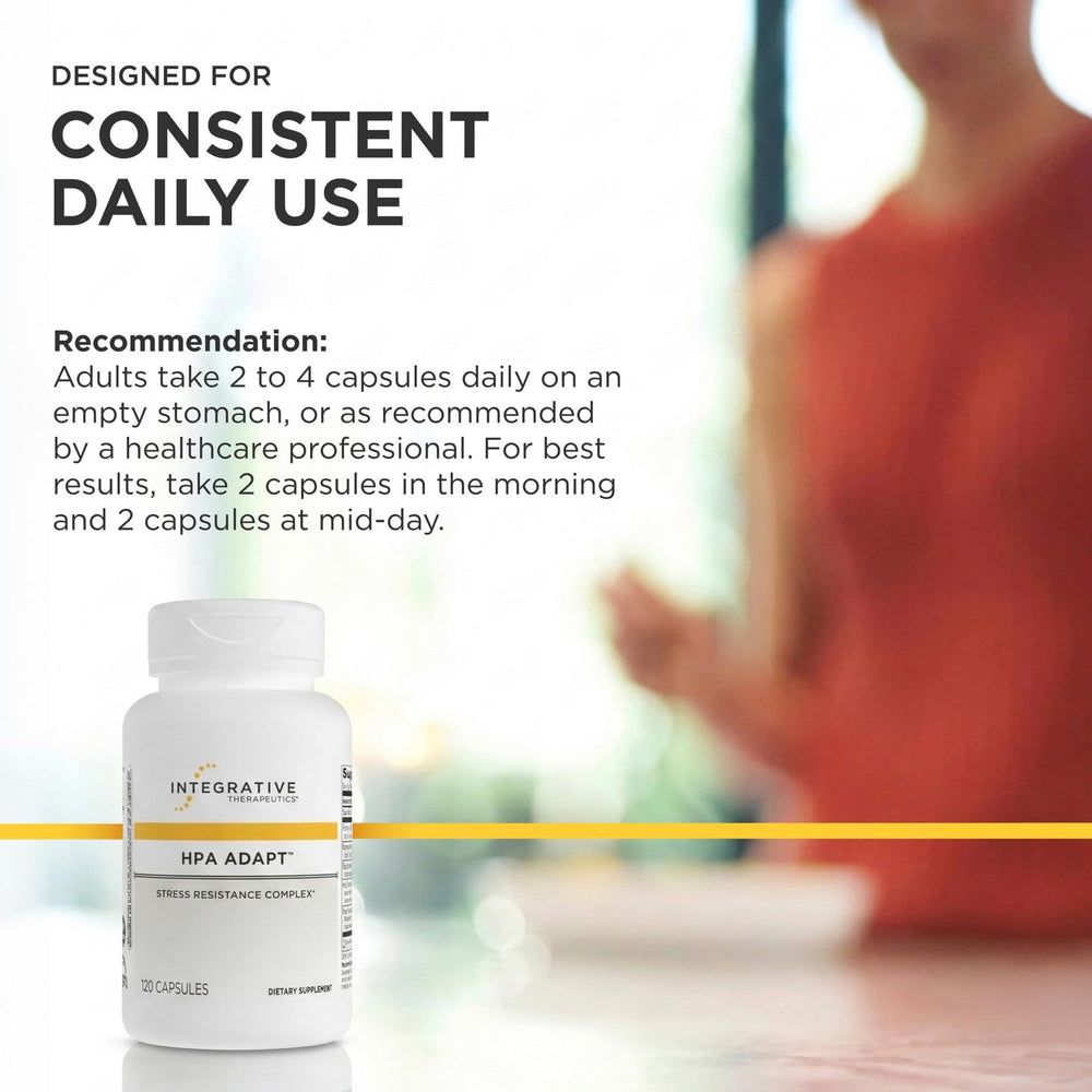 Integrative Therapeutics HPA Adapt vegan formula dairy-free image.