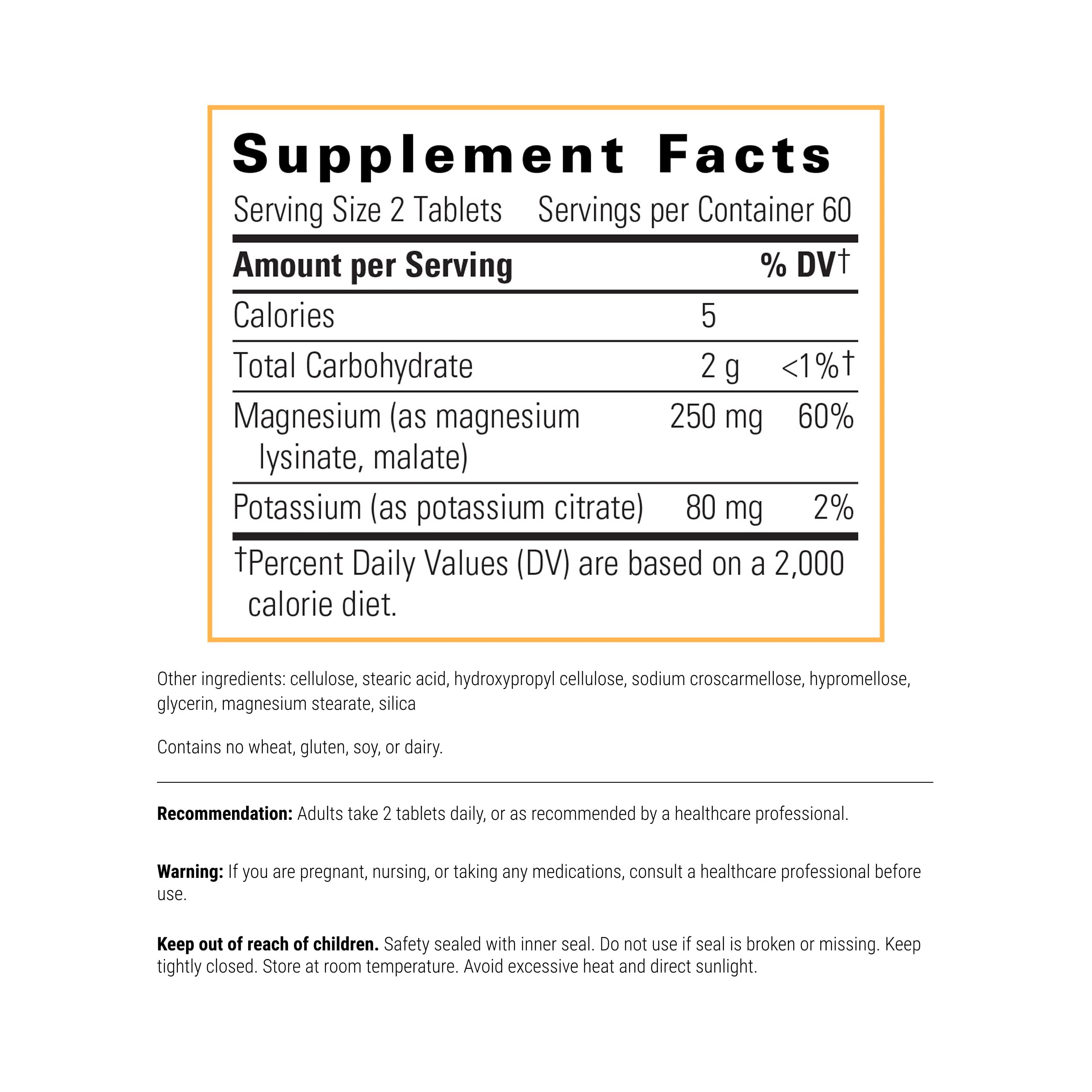 Integrative Therapeutics Krebs Magnesium Potassium Complex tablets ready for daily energy support.