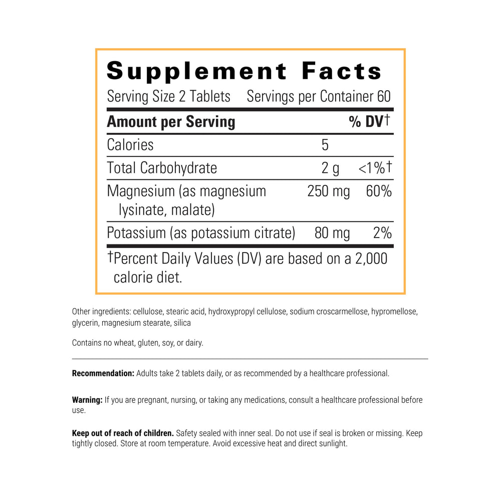 Integrative Therapeutics Krebs Magnesium Potassium Complex tablets ready for daily energy support.