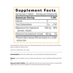 Integrative Therapeutics Krebs Magnesium Potassium Complex tablets ready for daily energy support.