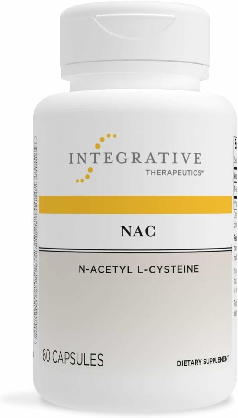 Integrative Therapeutics NAC bottle front signaling respiratory support potential