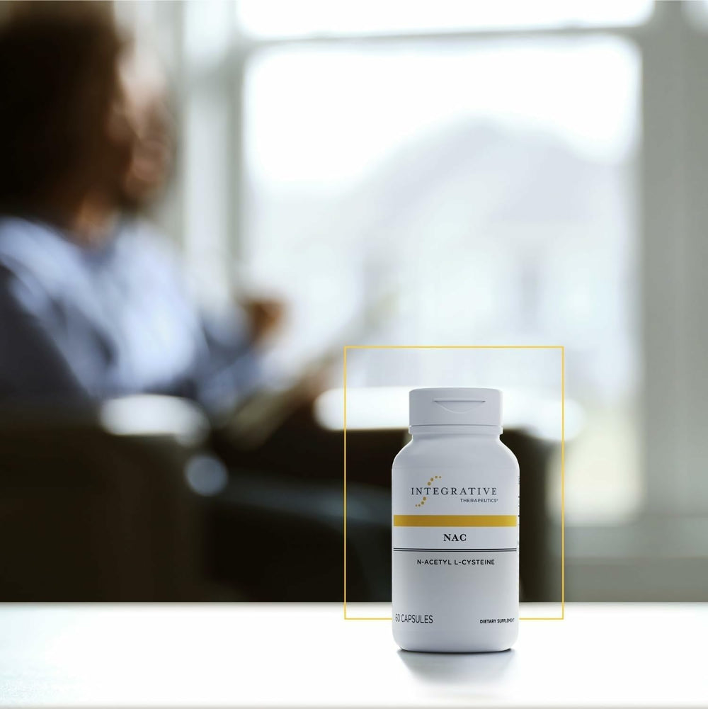 Integrative Therapeutics NAC ingredient panel emphasizing glutathione support potential