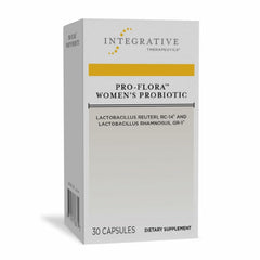 Integrative Therapeutics Pro-Flora bottle for daily vaginal health support.