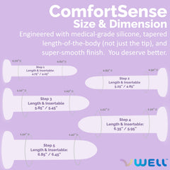 Medical-grade silicone ensures durability and smooth touch for prolonged sessions
