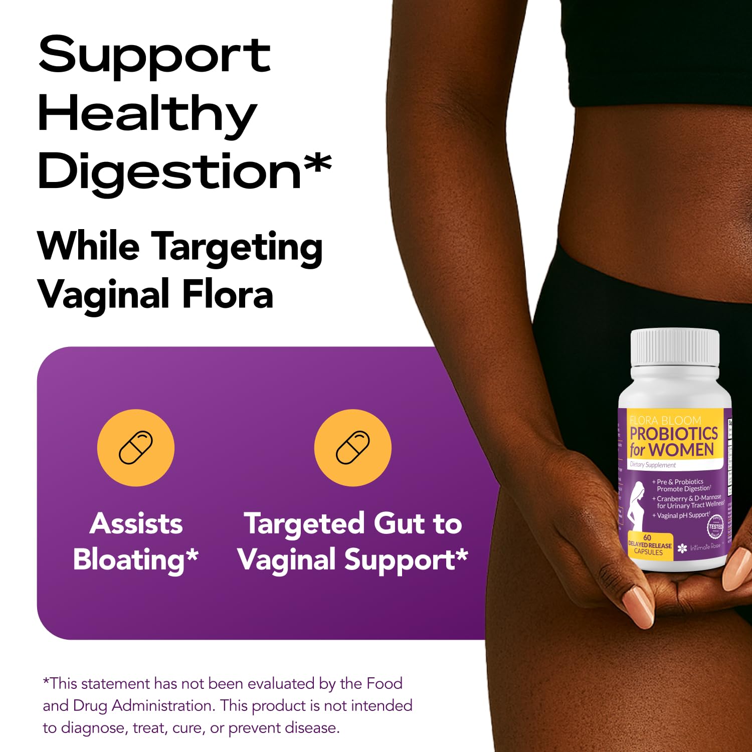 Intimate Rose urinary tract health support fits into a busy daily routine.