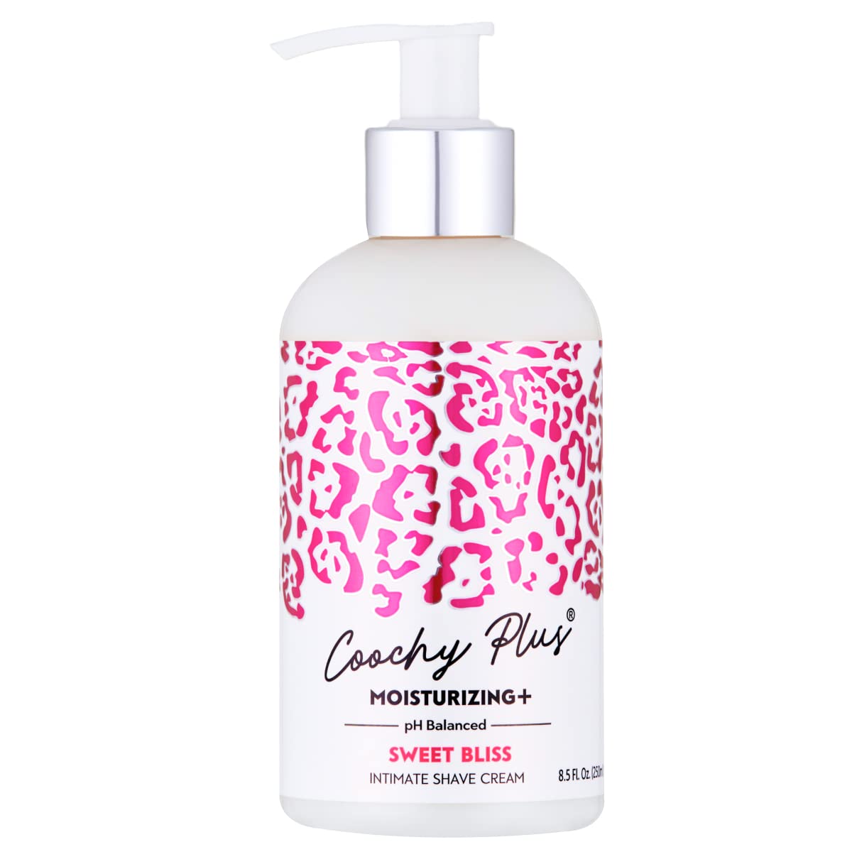IntiMD Coochy Plus Sweet Bliss tube front for a smooth intimate shave.