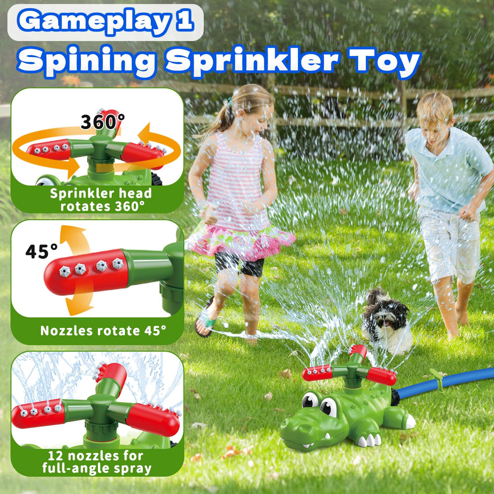 Intoypad 4-in-1 sprinkler set offering four play modes for active summers.