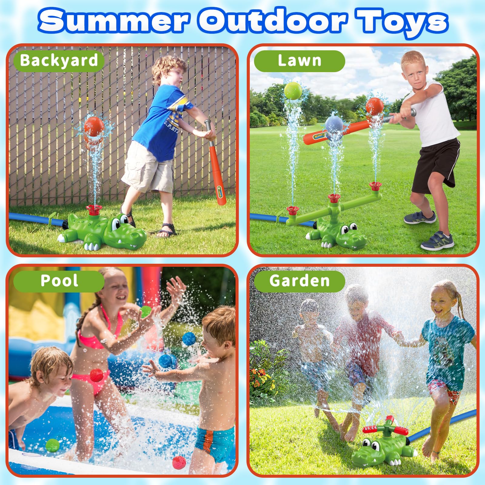 Intoypad ground stake provides secure setup for steady summer games.