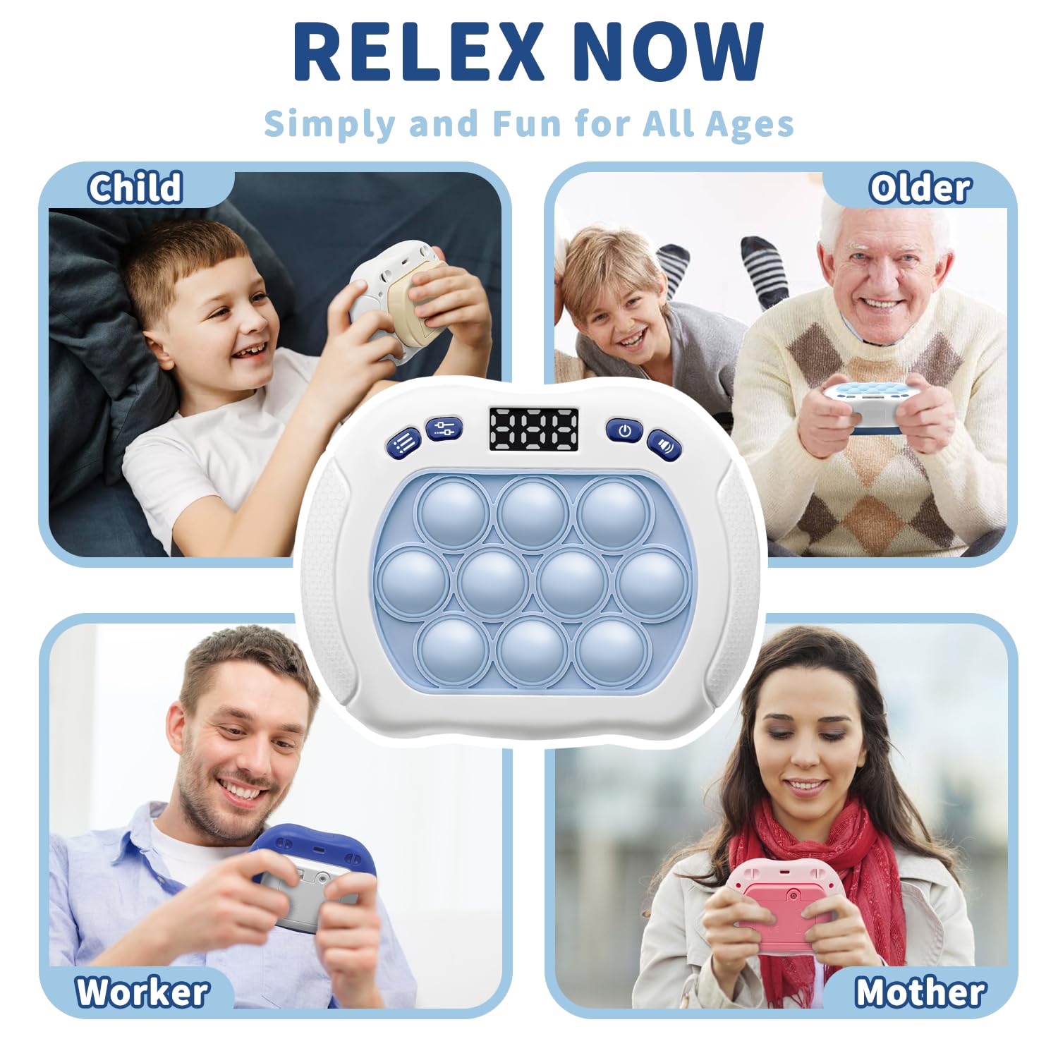Intoypad Pop Game bubble popping sensory experience promotes tactile engagement.