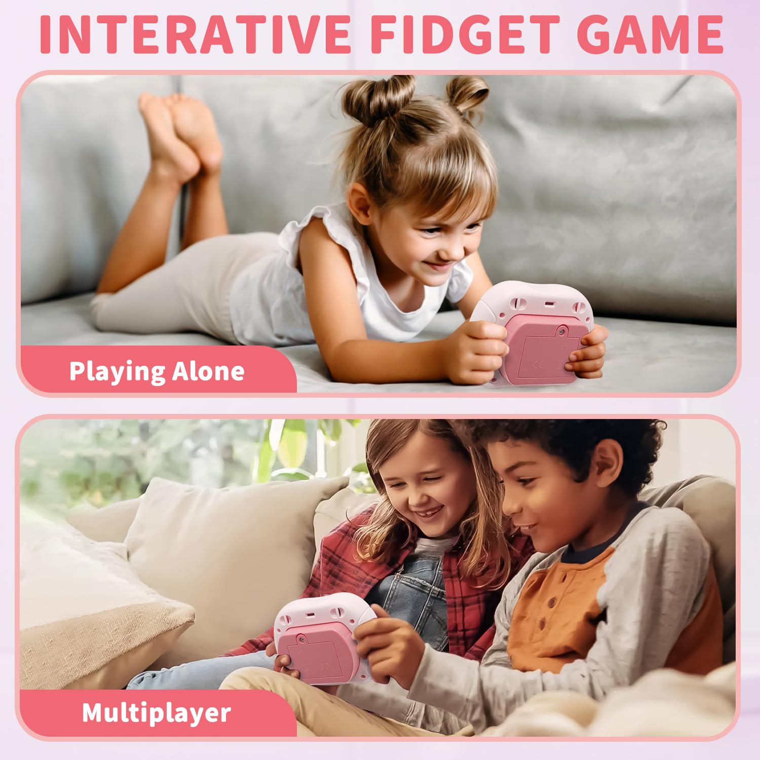 Intoypad Pop Game portable design ideal for travel and family outings.