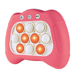 Intoypad Pop The Target handheld in action, fast speed pushes for family multiplayer fun