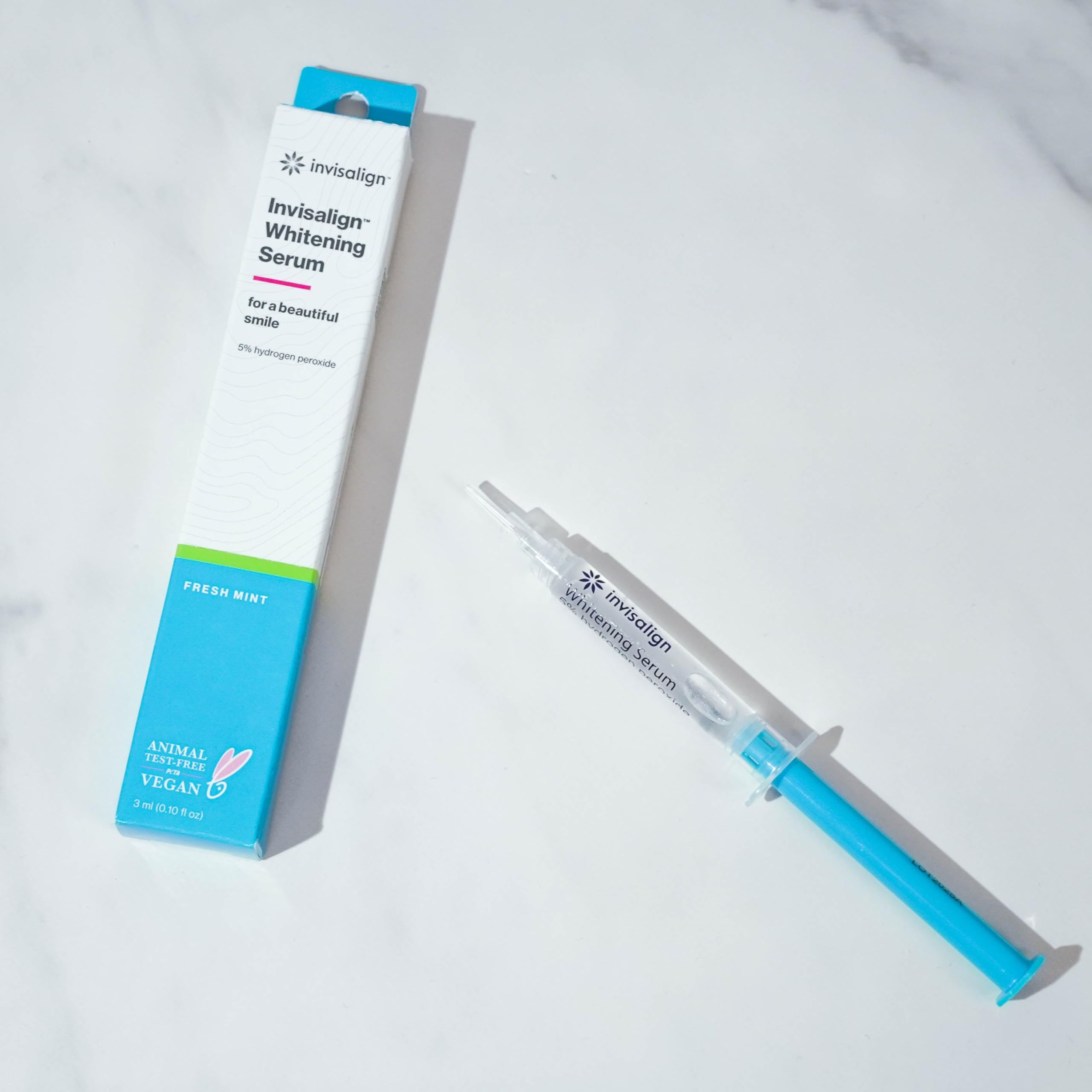Invisalign breath mint image highlights mint finish and breath-freshening feel.