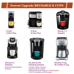 InwodiTeki reusable K cup for K-Duo, compatible with multiple brew modes.