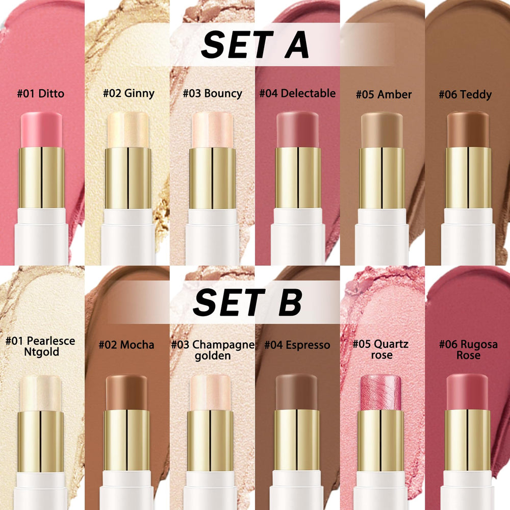 IONSGAKO matte and dewy finish options for versatile looks.