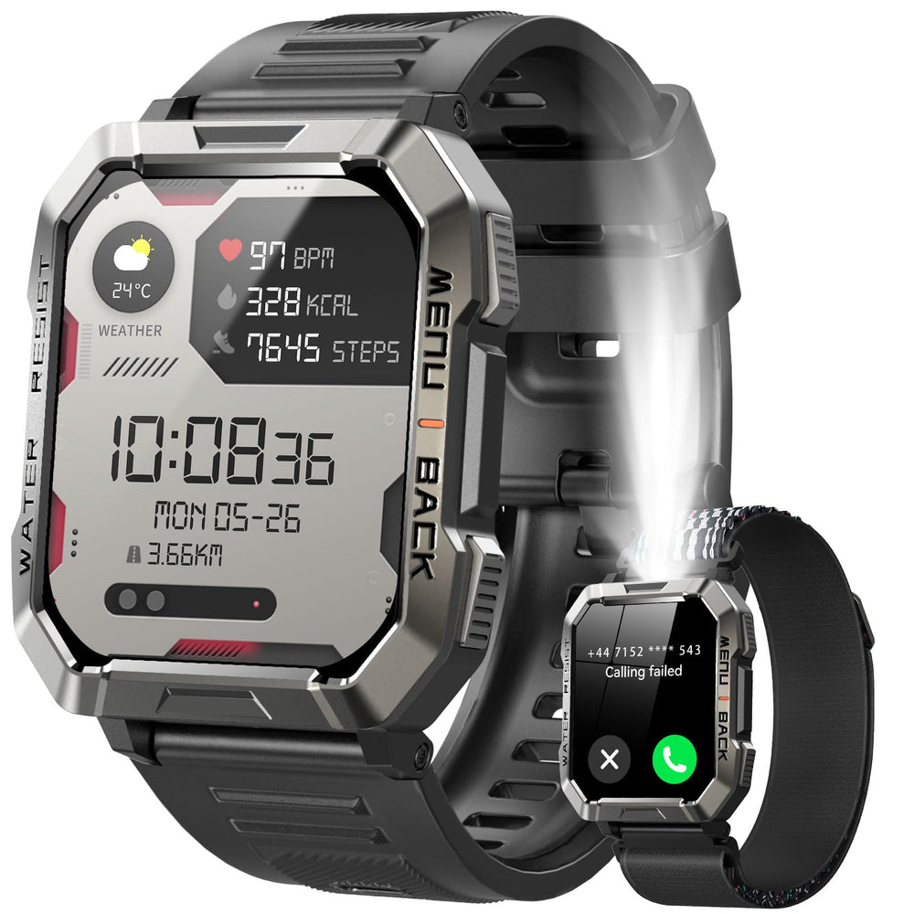 IOWODO W60 rugged aluminum frame provides durability for outdoor adventures.