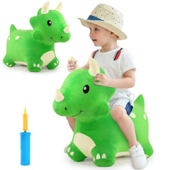 iPlay iLearn bouncy pals dinosaur hopper for safe indoor and outdoor play
