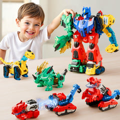iplay ilearn T-Rex transformer with magnets for easy, engaging play