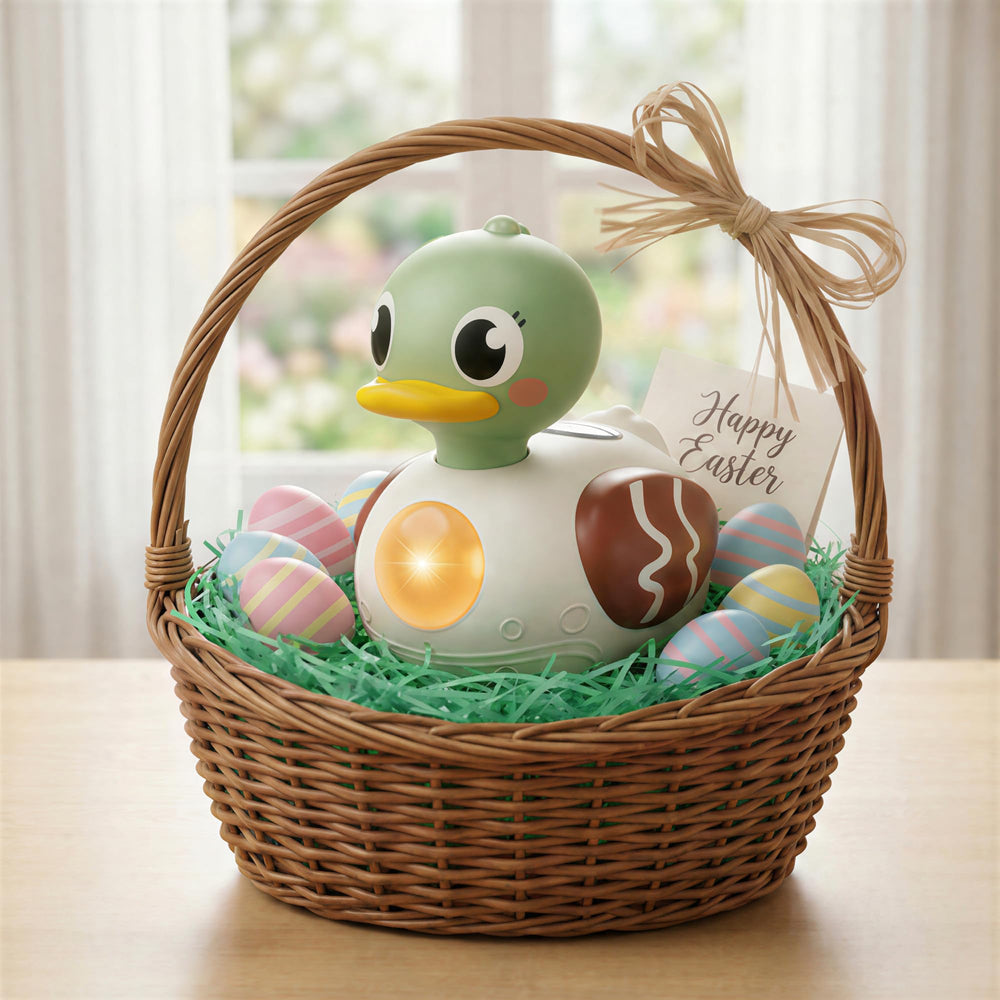 iplay ilearn soft glow lights duck for calming nighttime visuals