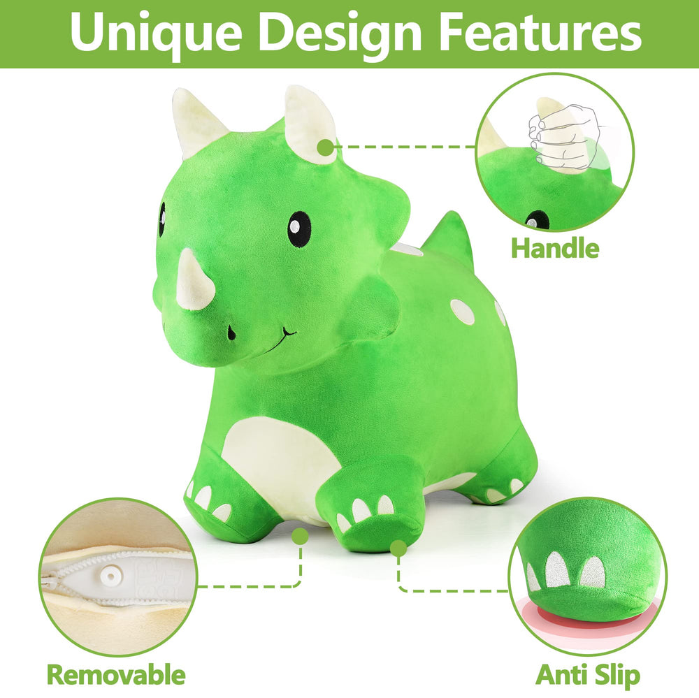 iPlay iLearn soft plush cover keeps skin comfortable during play sessions