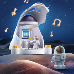 iPlay iLearn space shuttle detail shows authentic features for pretend missions